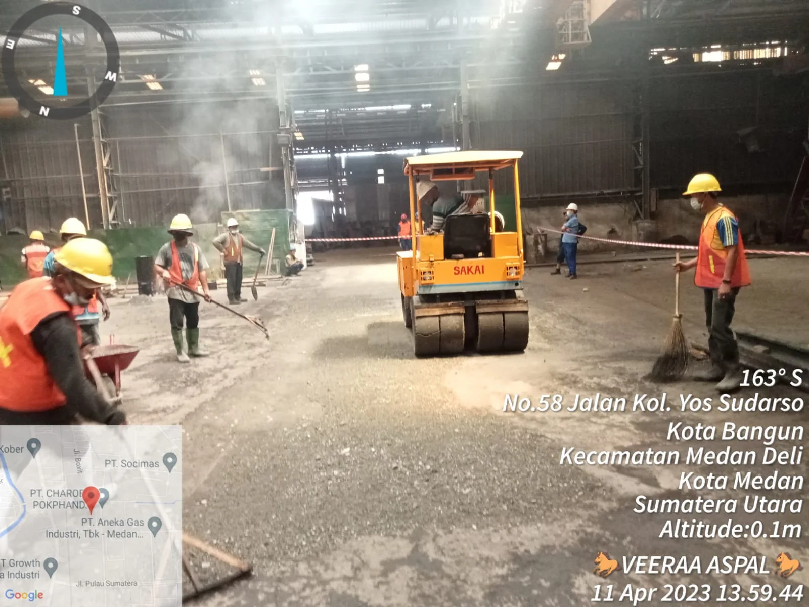 Pemadatan area industri